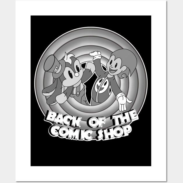 Classic Toons Gizmo and Bunny Wall Art by BackOfTheComicShopT